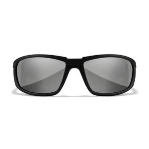 WILEY X CLIMATE CONTROL WX BOSS MATTE BLK GREY SILVER FLASH 68 18 125 - Picture 1 of 3