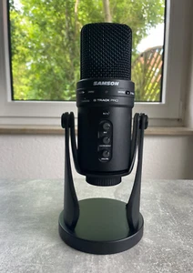 Samson G-Track Pro - Micrófono USB Profesional con Interfaz de Audio Negro - Imagen 1 de 6