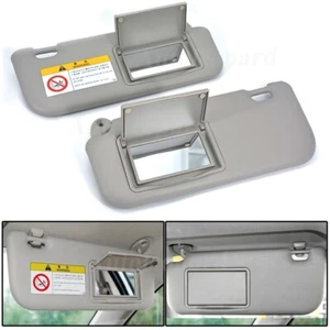 Left Right Side Sun Visor w Mirror For Toyota Corolla 2014 2015 2016 2017-2019 - Picture 1 of 8