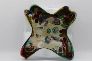 Murano Millefiori Glass Bowl with Inclusions Italy Mid-20th Century - Picture 1 of 5