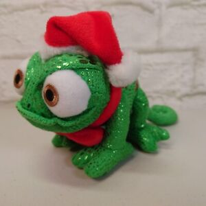 Disney Store Tangled Christmas PASCAL Cameleon 9" Beanie Doll 9 inch Toy
