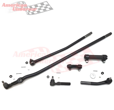 Kit de acoplamiento de dirección HD Tie Rod Drag Link Dodge Ram 2500 3500 1998 - 1999 4x4 Foto 1 de 4