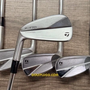 Left-Handed 2023 Taylormade P770 Iron Set 5-PW / Dynamic Gold, Extra Stiff (69) - Picture 1 of 9