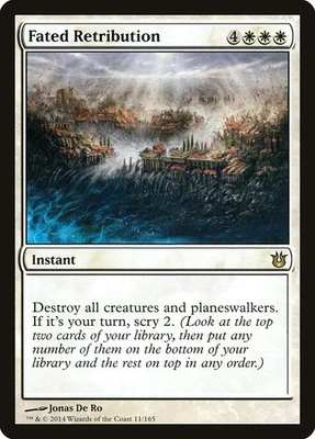 Fated Retribution - Born of the Gods | MTG Card - Image 1 of 4