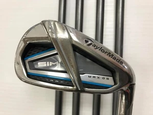 Taylormade SiM MAX OS Iron SET #6-pw 5pc Graphite TENSEI BLUE TM60 Flex:Regular - Picture 1 of 10