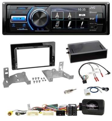 JVC Bluetooth Lenkrad USB DAB Autoradio für Toyota Aygo ab 2022 AB7 Klavierlack - Bild 1 von 4