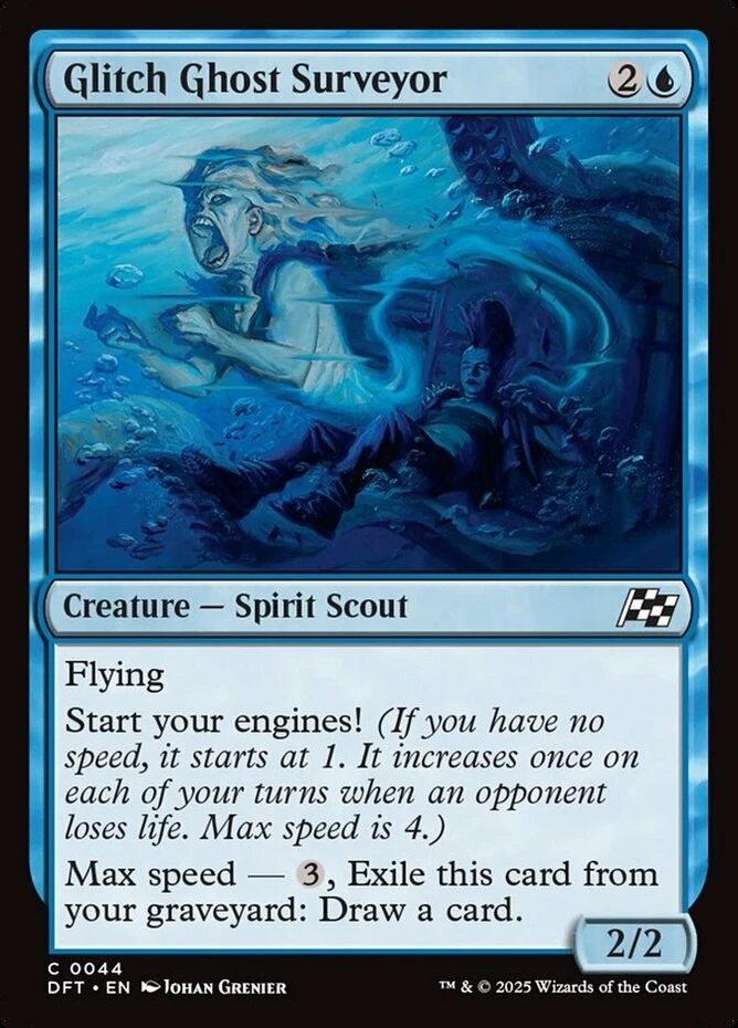 x1 Glitch Ghost Surveyor - Aetherdrift - NM - MTG - Image 1 of 1