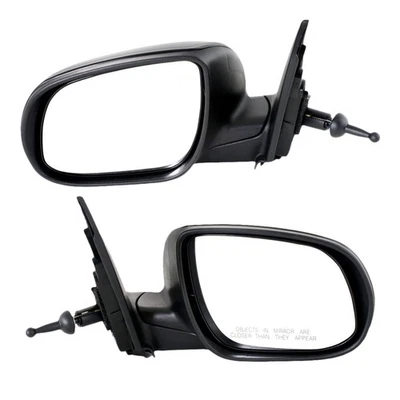 Manual Remote Mirror Set For 2010-2011 Kia Rio Manual Folding Paintable - Image 1 of 4