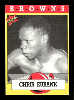 1993 Brown's Boxing card 16 Chris Eubank NM to NMMT BXCP55 - Image 1 of 2