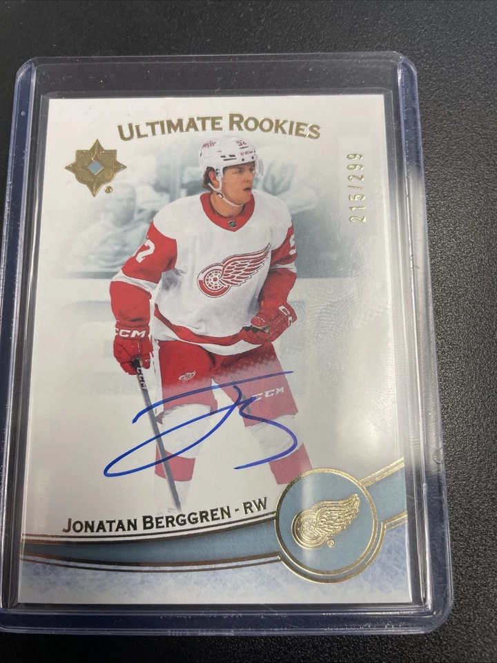 2022-23 Upper Deck Ultimate Collection #129 Jonatan Berggren #/299 - Image 1 of 1