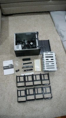 Silverstone ‎CS-DS380B Mini-ITX NAS Computer Case - Black - Image 1 of 4