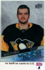 2020-21 Upper Deck Young Guns Clear Cut #719 Alex D'Orio - Bild 1 von 2