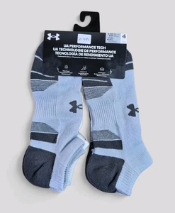 UNDER ARMOUR Mens Socks No Show Arch Support Wicks Sweat 6 Pair Shoe Size 8.5-13 - Picture 1 of 4