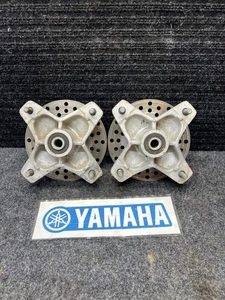 07 YFZ 450 FRONT WHEEL HUBS LEFT RIGHT OEM Yfz450 #547 - Picture 1 of 6