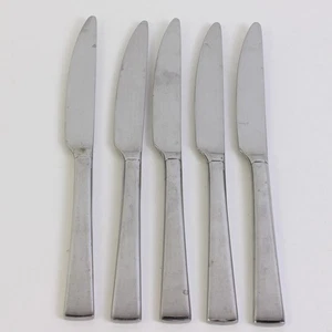Menge 5 Mikasa Lucia (Edelstahl) Besteck Tafelmesser 9,5" lang - Bild 1 von 5