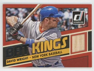 David Wright 2015 Donruss Bat Kings Bat Bat #33 New York Mets Foto 1 de 3