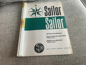 SAILOR SAILOR TYPE E 214 REMOTE ALARM UNIT INSTRUCTION BOOK MANUAL - Photo 1/5