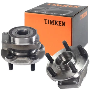 Pair TIMKEN Front Wheel Bearing and Hub Assembly For 2014-16 Subaru Impreza 5lug - Picture 1 of 6