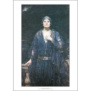 Nellie Melba Art Print – Portrait by John Longstaff 1923 Reprod – 3 sizes Poster - Picture 1 of 4