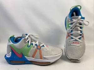 Nike LeBron Witness 7 'Grey Fog Multi-Color' Basketball Shoes Sz 9.5 DM1123-003 - Picture 1 of 13