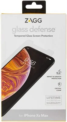 ZAGG iPhone XS Max & iPhone 11 Pro Max - Defense Tempered Glass Screen Protector - Image 1 of 4
