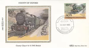 (139115) Trains County of Oxford Nevis Benham R13 FDC 1983 - Picture 1 of 1