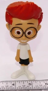 2014 Mr. Peabody & Sherman Bobblehead Figura McDonald's Happy Meal Giocattolo Bambini - Foto 1 di 3