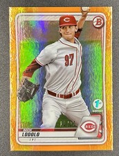2020 Bowman 1st Edition Orange Foil /25 Nick Lodolo #BFE-39