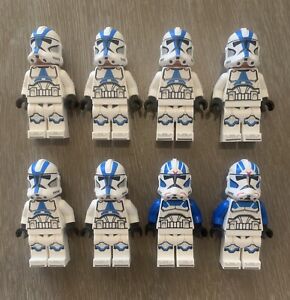 8x CLONE TROOPERS from LEGO Star Wars 75280 501st Legion Battle Pack