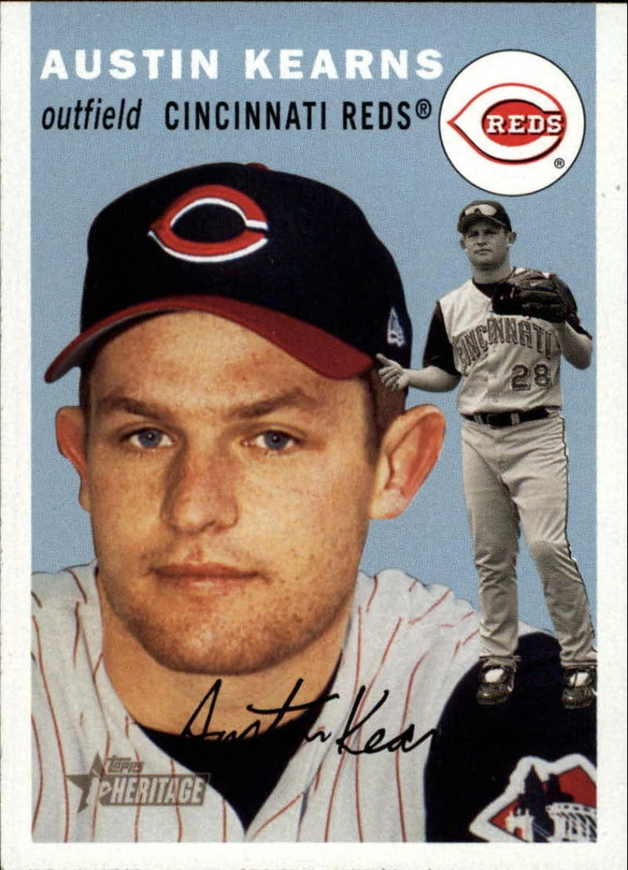 2003 Topps Heritage #84 Austin Kearns Reds - Image 1 of 1