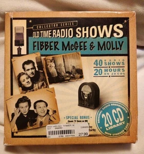 Old Time Radio: Fibber McGee & Molly (CD, 20-Disc Set) - Picture 1 of 2