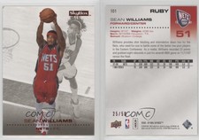 2008-09 Skybox Ruby /50 Sean Williams #101