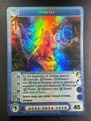 Chaotic 2 Max CP Iparu 4/100 SS 1st Edition Ultra Rare NM - Image 1 of 2