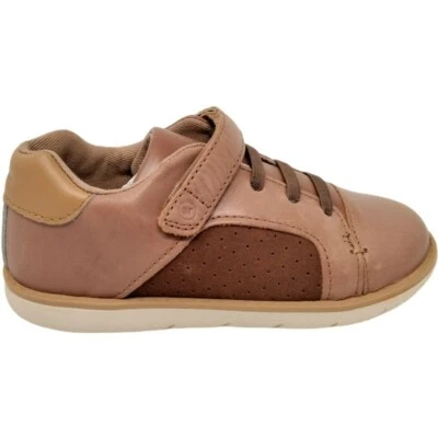 Sapatos casuais Stride Rite SRT Charlie criança meninos tamanho 10M marrom novo com etiquetas - Imagem 1 de 3