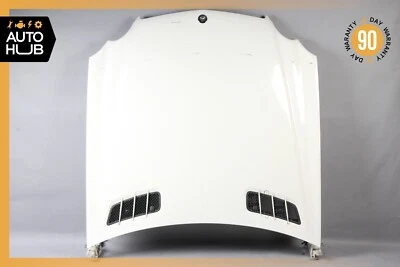 03-08 Mercedes R230 SL500 SL55 AMG Conjunto de panel de cubierta de capó blanco alabastro OEM Foto 1 de 4