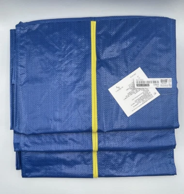 Ikea Storage Bag, Laundry - Blue -- SET of 3 NEW! Free shipping - Image 1 of 4