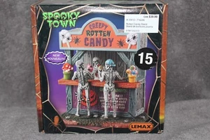 Lemax Spooky Town 2023 'Rotten Candy Stand' #33612 Halloween - NIB NRFB - Picture 1 of 4