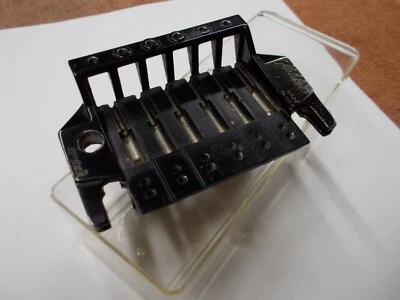 Placa base puente trémolo negro vintage años 80 Kahler EE. UU. Spyder / Floyd Rose  Foto 1 de 4