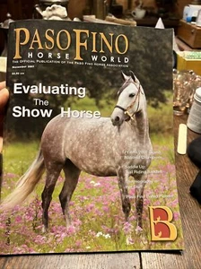 Paso Fino Horse World November 2007 Equestrian Magazine - Picture 1 of 4