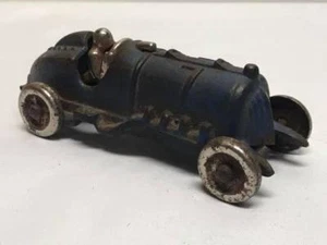 Antique Hubley #7 Cast Iron Race Car - Picture 1 of 10