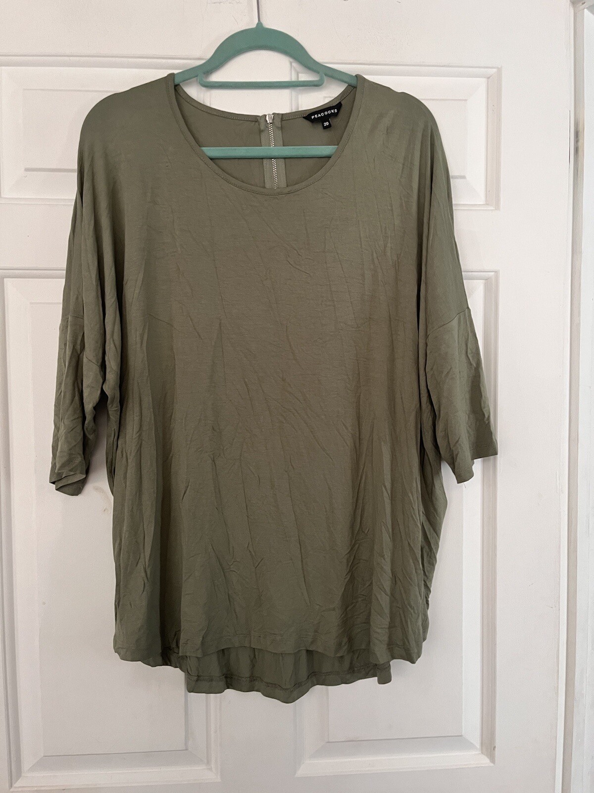 New Khaki Open Jacket Size 8 Peacocks 