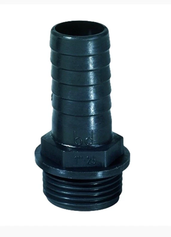 Conector de manguera roscado Laguna para kit de bomba PowerJet, 1 pulgada Foto 1 de 1