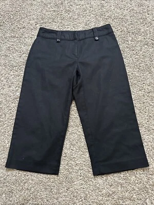 Bermuda Apt 9 feminina tamanho 6 (medida 29X18) preta Maxwell elegante - Imagem 1 de 4