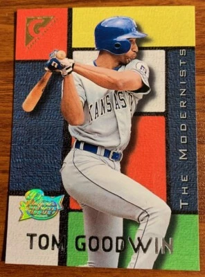 1996 Topps Gallery Player Private Issue #118 Tom Goodwin #739/999 Free Shipping - Image 1 of 2