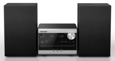 Panasonic SC-PM272EB-S Bluetooth 20W CD DAB+ Radio Hi-Fi System - Silver - Image 1 of 4
