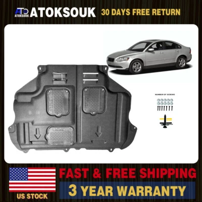 For Volvo S40 2009-2010 Front Engine Splash Shield Engine Cover Case Guard - Image 1 of 4