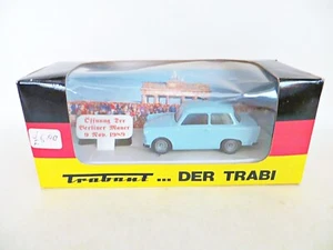 VITESSE 'OPENING OF THE BERLIN WALL TRABANT - DER TRABI' BLUE. 1:43. MIB/BOXED. - Picture 1 of 6