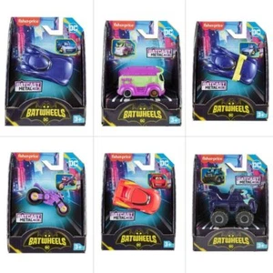 NEW 2024 FISHER PRICE DC BATWHEELS BATCAST METAL 1:55 SCALE ASST. HML 12 ASSORT - Picture 1 of 22