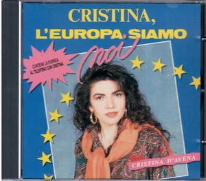 CRISTINA, L'EUROPA SIAMO NOI Cat.CD FM 18003 FIVE RECORD 1991 CD NUOVO SIGILLATO - Imagen 1 de 2