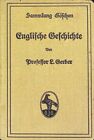 Englische Geschichte. Sammlung Gschen; Bd. 375. Gerber, Lambert: